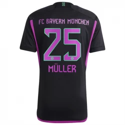 FC Bayern München Fodboldtrøjer 2023-24 Thomas Müller #25 Udebanetrøje Mænd
